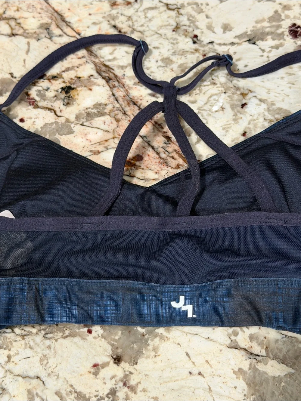 Joy Lab - Multicolored Strappy Athletic Sports Bra - Size Medium
